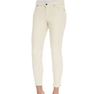CJ by Cookie Johnson Wisdom Ankle Skinny Denim Jeans Pale Gold